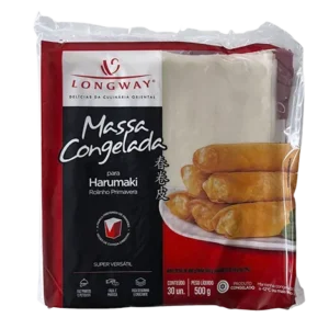 Massa para rolinho primavera LONGWAY - 500g